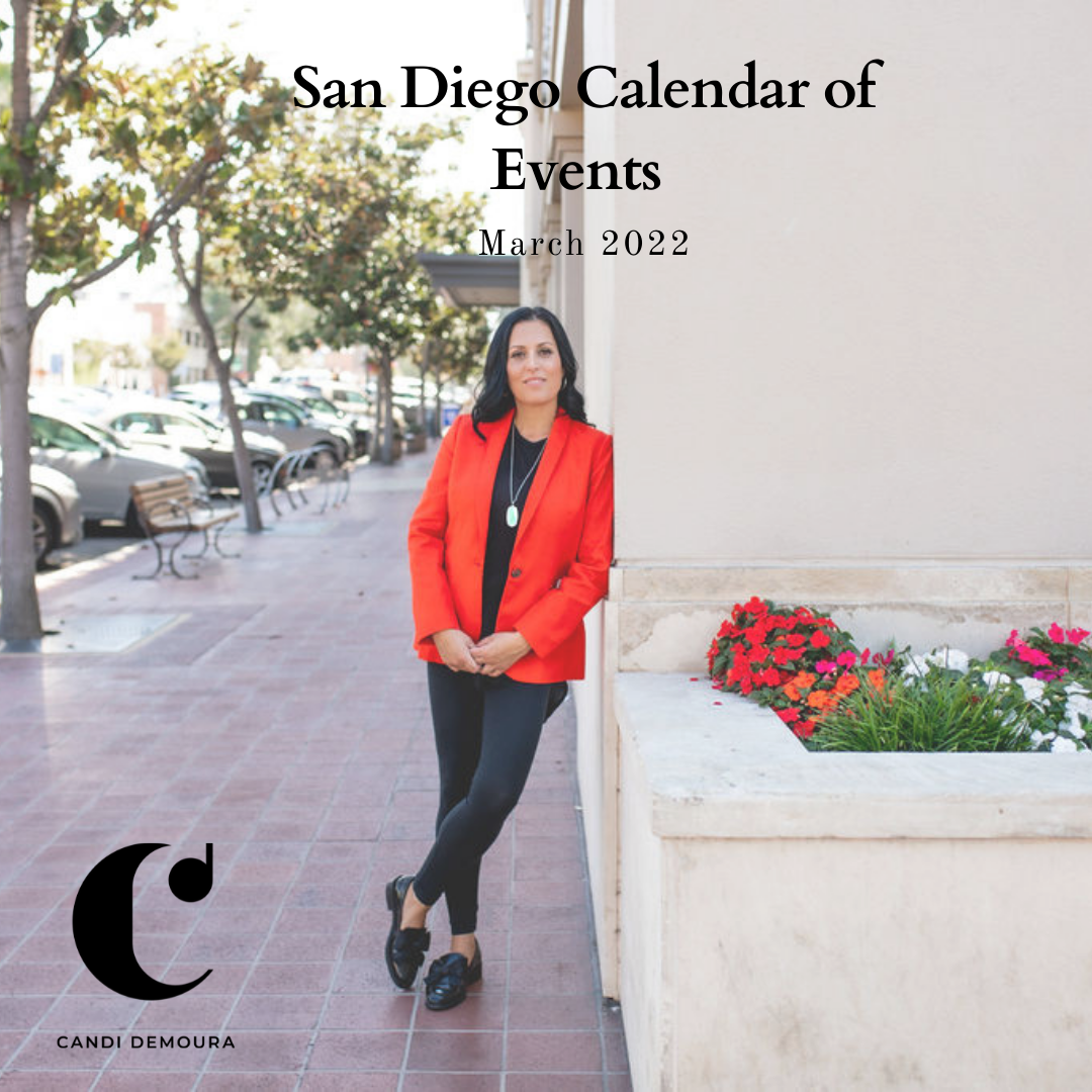 March 2022 San Diego Calendar of Events